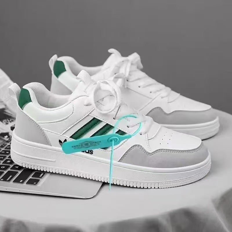 Fujian High Quality Men'S Shoes Summer Casual Sneakers Men'S Low-Top Sneaker All-Match Trendy White Shoes - Image 1